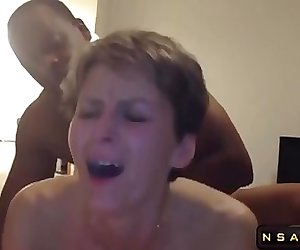 MILFS having BBC orgasms in front of husbands part2