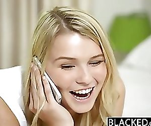 BLACKED Blonde Teen Melissa May Fucks Her Moms Boyfriend